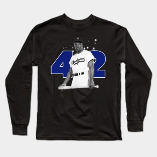 Jackie Robinson Long Sleeve T-Shirt